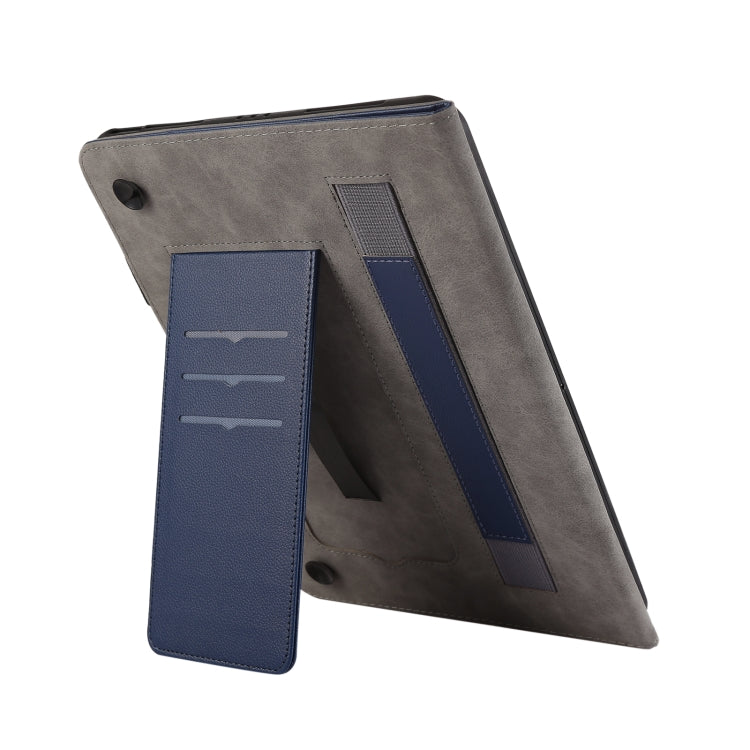 For iPad Pro 13 2024 Litchi Texture Leather Sucker Tablet Case(Dark Blue) - iPad Pro 13 2024 Cases by PMC Jewellery | Online Shopping South Africa | PMC Jewellery | Buy Now Pay Later Mobicred