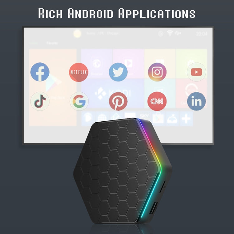T95Z Plus 8K WiFi6 Android 12.0 Smart TV Box with Remote Control, 4GB+64GB, Allwinner H618 Quad-Core(AU Plug) - Others by PMC TechLife | Online Shopping South Africa | PMC TechLife | Buy Now Pay Later Mobicred