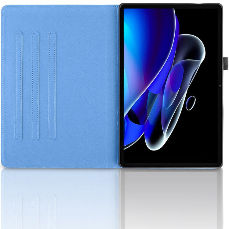 For Realme Pad 2 Tree Life Embossed Rotation Leather Tablet Case(Blue) - Realme by PMC TechLife | Online Shopping South Africa | PMC TechLife | Buy Now Pay Later Mobicred