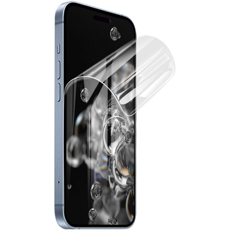 For iPhone 15 2pcs/Set imak Curved Full Screen Hydrogel Film Protector - iPhone 15 Tempered Glass by imak | Online Shopping South Africa | PMC Jewellery | Buy Now Pay Later Mobicred