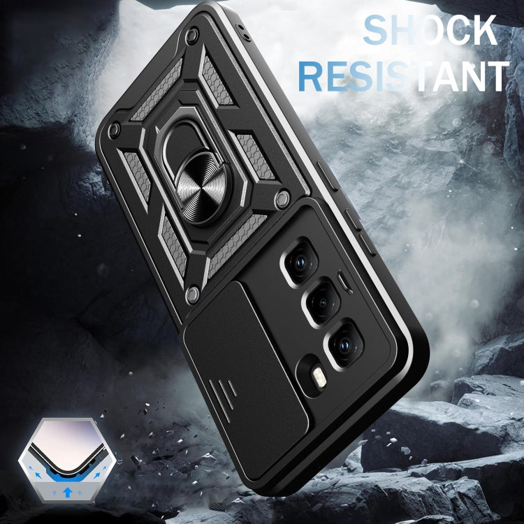 For Infinix Hot 50 Pro 4G Sliding Camera Cover Design TPU+PC Phone Case(Red) - free shipping - PMC TechLife - Order now!