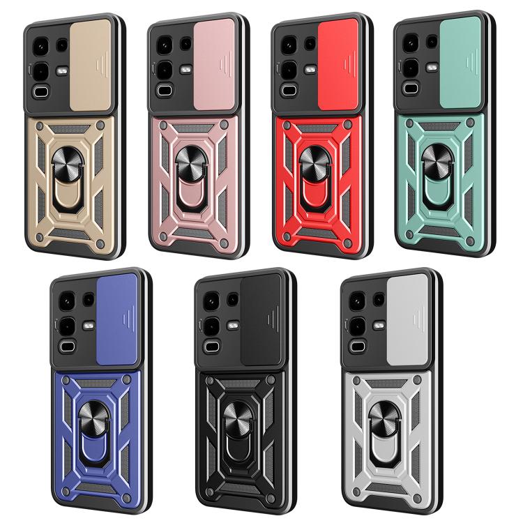 For Infinix Note 50s Sliding Camera Cover Design TPU+PC Phone Case(Silver) - free shipping - PMC TechLife - Order now!