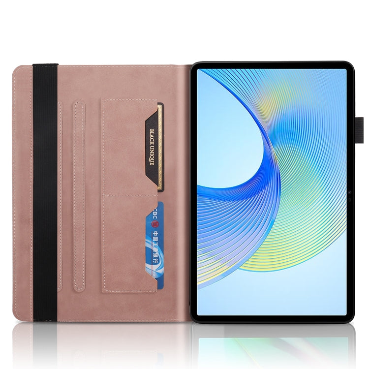 For Honor Pad X9 / X8 Pro Tree Life Series Embossed Leather Tablet Case(Rose Gold) - Honor by PMC TechLife | Online Shopping South Africa | PMC TechLife | Buy Now Pay Later Mobicred