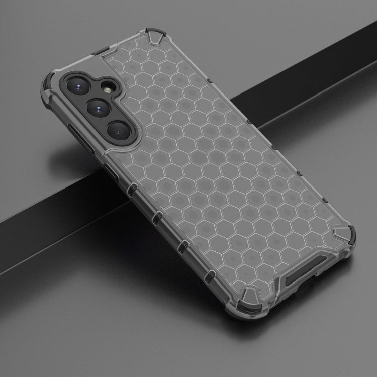 For Samsung Galaxy A35 5G Shockproof Honeycomb PC + TPU Protective Phone Case(Black) - Galaxy Phone Cases by PMC TechLife | Online Shopping South Africa | PMC TechLife | Buy Now Pay Later Mobicred