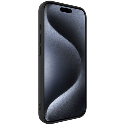 For iPhone 15 Pro Max imak UC-4 Series Straight Edge TPU Phone Case(Black) - iPhone 15 Pro Max Cases by imak | Online Shopping South Africa | PMC Jewellery | Buy Now Pay Later Mobicred