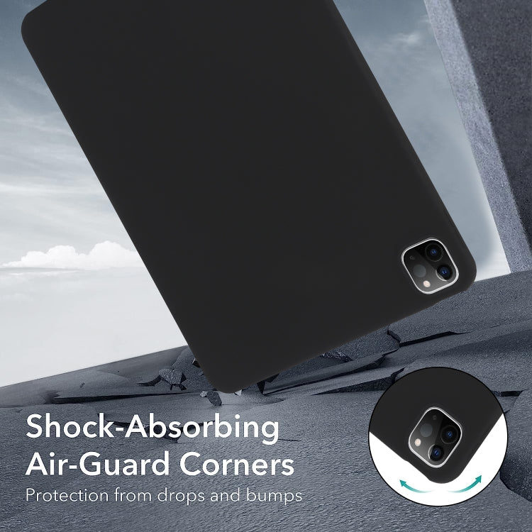 For iPad Air 11 2024 / 2025 Oil Spray Skin-friendly TPU Tablet Case(Black) - iPad Air 11 2025 / 2024 Cases by PMC TechLife | Online Shopping South Africa | PMC TechLife | Buy Now Pay Later Mobicred