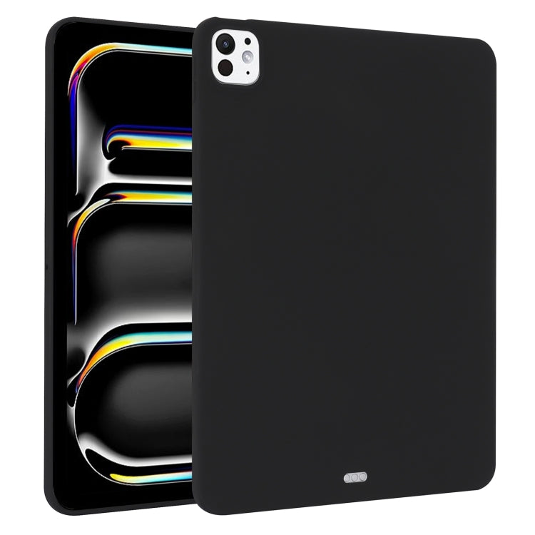 For iPad Pro 11 2024 Oil Spray Skin-friendly TPU Tablet Case(Black) - iPad Pro 11 2024 Cases by PMC TechLife | Online Shopping South Africa | PMC TechLife | Buy Now Pay Later Mobicred