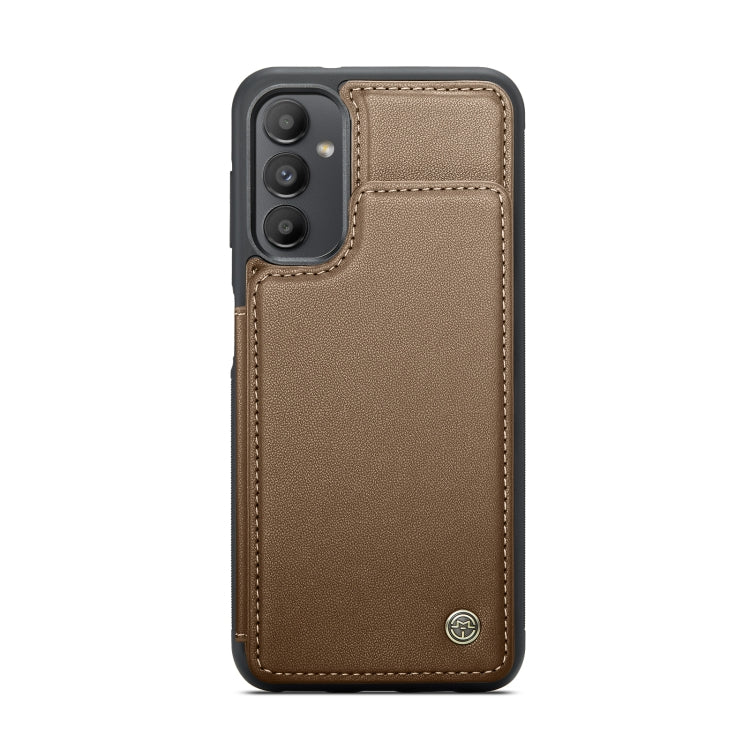 For Samsung Galaxy A13 5G CaseMe C22 Card Slots Holder RFID Anti-theft Phone Case(Brown) - Galaxy Phone Cases by CaseMe | Online Shopping South Africa | PMC Jewellery | Buy Now Pay Later Mobicred