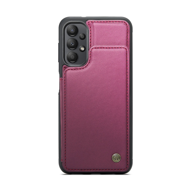 For Samsung Galaxy A13 4G CaseMe C22 Card Slots Holder RFID Anti-theft Phone Case(Wine Red) - Galaxy Phone Cases by CaseMe | Online Shopping South Africa | PMC Jewellery | Buy Now Pay Later Mobicred