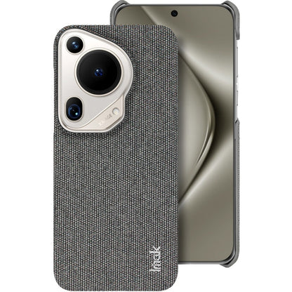 For Huawei Pura 70 Ultra imak Ruiyi Series Cloth Texture PU + PC Phone Case(Dark Grey) - Huawei Cases by imak | Online Shopping South Africa | PMC Jewellery | Buy Now Pay Later Mobicred