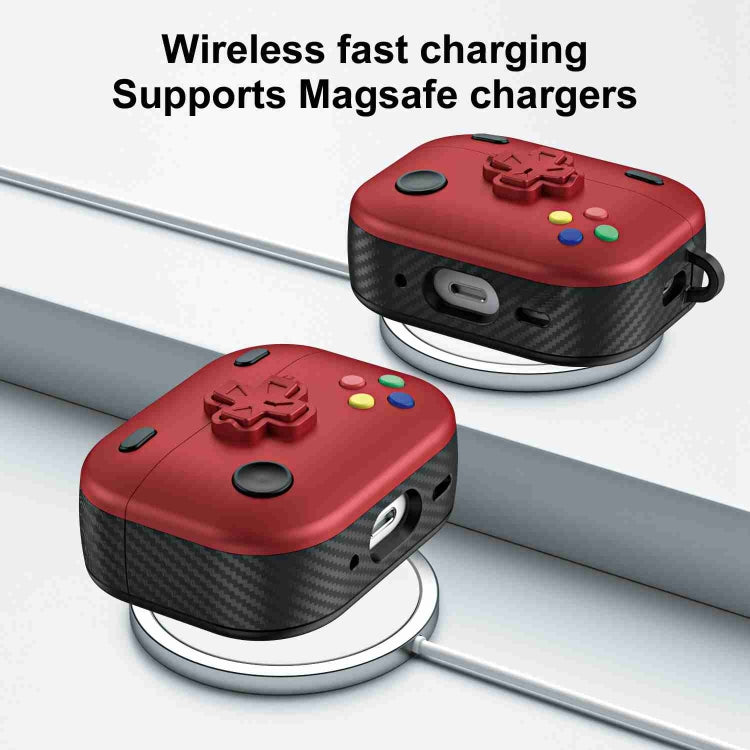 For AirPods 3 Game Console Shape Wireless Earphones Protective Case(White) - For AirPods 3 by PMC Jewellery | Online Shopping South Africa | PMC Jewellery | Buy Now Pay Later Mobicred