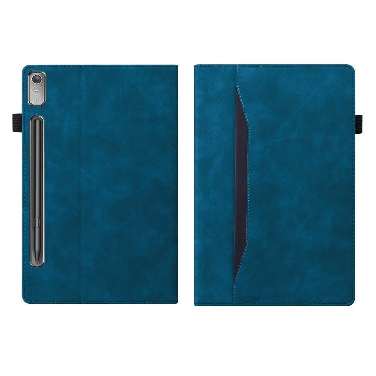 For Lenovo Tab P12 12.7 Splicing Shockproof Leather Tablet Case(Blue) - Lenovo by PMC TechLife | Online Shopping South Africa | PMC TechLife | Buy Now Pay Later Mobicred