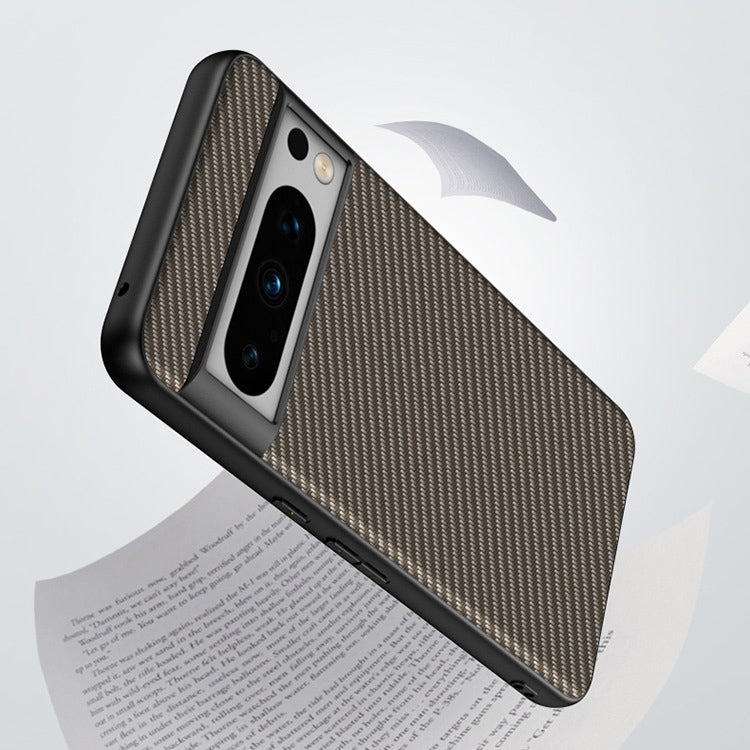 For Google Pixel 9 Ultra-thin Carbon Fiber Texture Printing Phone Case(Black) - Google Cases by PMC TechLife | Online Shopping South Africa | PMC TechLife | Buy Now Pay Later Mobicred