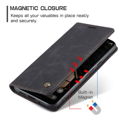 For Google Pixel 9 Pro XL CaseMe 013 Multifunctional Horizontal Flip Leather Phone Case(Black) - Google Cases by CaseMe | Online Shopping South Africa | PMC Jewellery | Buy Now Pay Later Mobicred