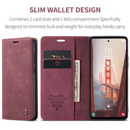 For Samsung Galaxy S23 FE 5G CaseMe 013 Multifunctional Horizontal Flip Leather Phone Case(Wine Red) - Galaxy S23 FE 5G Cases by CaseMe | Online Shopping South Africa | PMC Jewellery | Buy Now Pay Later Mobicred