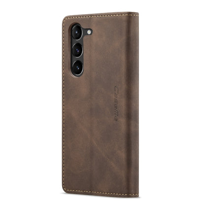 For Samsung Galaxy S24+ 5G CaseMe 013 Multifunctional Horizontal Flip Leather Phone Case(Coffee) - Galaxy S24+ 5G Cases by CaseMe | Online Shopping South Africa | PMC Jewellery | Buy Now Pay Later Mobicred