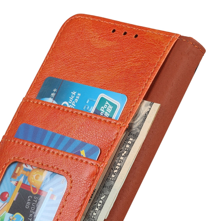 For Google Pixel 9 Pro Nappa Texture Horizontal Flip Leather Phone Case(Orange) - Google Cases by PMC TechLife | Online Shopping South Africa | PMC TechLife | Buy Now Pay Later Mobicred