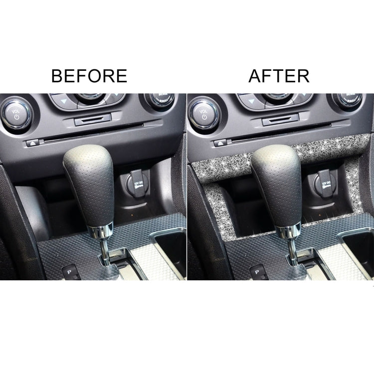 For Dodge Charger 2011-2014 Car Storage Box Frame Diamond Decorative Sticker, Left-hand Drive - Car Interior Mouldings by PMC TechLife | Online Shopping South Africa | PMC TechLife | Buy Now Pay Later Mobicred