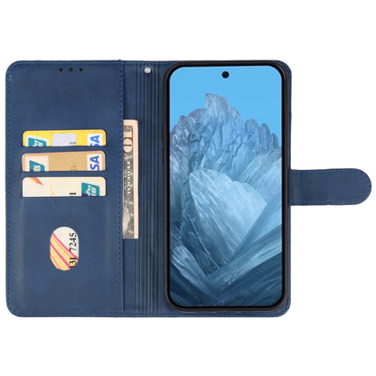 For Google Pixel 9 Leather Phone Case(Blue) - Google Cases by PMC Jewellery | Online Shopping South Africa | PMC Jewellery | Buy Now Pay Later Mobicred