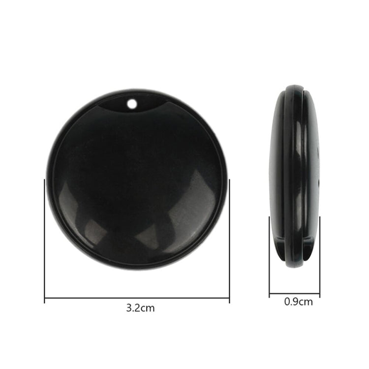 F6 Circular Global Location Tracker Anti-lost Device(Black) - Personal Tracker by PMC TechLife | Online Shopping South Africa | PMC TechLife | Buy Now Pay Later Mobicred