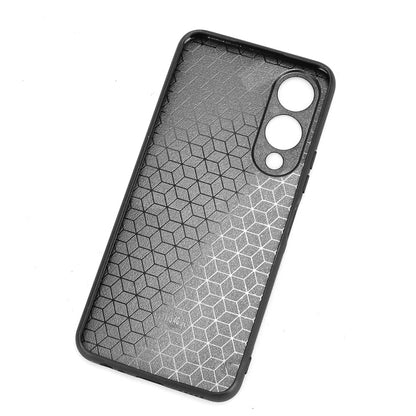 For vivo Y17s 4G Global Cow Pattern Sewing Back Cover Phone Case(Black) - vivo Cases by PMC Jewellery | Online Shopping South Africa | PMC Jewellery