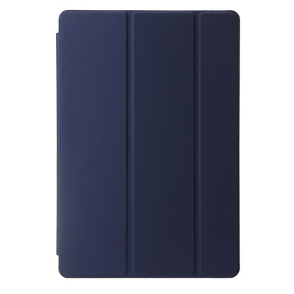 For Samsung Galaxy Tab S9+ 3-Fold Clear Acrylic Leather Tablet Case(Dark Blue) - Galaxy Tab S9+ Cases by PMC Jewellery | Online Shopping South Africa | PMC Jewellery | Buy Now Pay Later Mobicred