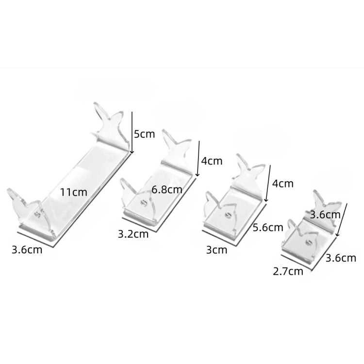 YX061 4pcs/Set Fishing Lure Display Stands - Others by PMC TechLife | Online Shopping South Africa | PMC TechLife | Buy Now Pay Later Mobicred