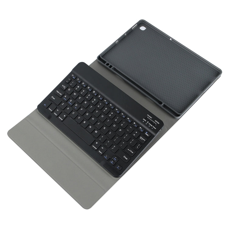 For Samsung Galaxy Tab A9 Square Cap Bluetooth Keyboard Leather Case with Pen Slot(Dark Green) - Samsung Keyboard by PMC TechLife | Online Shopping South Africa | PMC TechLife