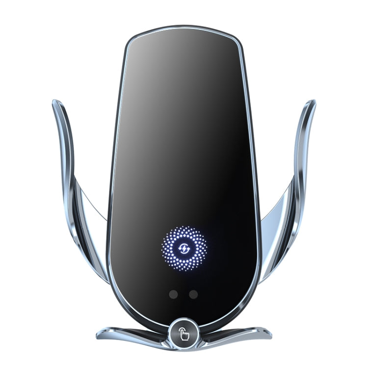 M3 Infrared lnduction Wireless Fast Charging Air Outlet Car Holder(Silver) - Wireless Charger Holders by PMC TechLife | Online Shopping South Africa | PMC TechLife | Buy Now Pay Later Mobicred