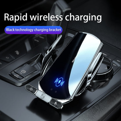 Q88 Infrared lnduction Wireless Fast Charging Air Outlet Car Holder(Black) - Wireless Charger Holders by PMC Jewellery | Online Shopping South Africa | PMC Jewellery | Buy Now Pay Later Mobicred