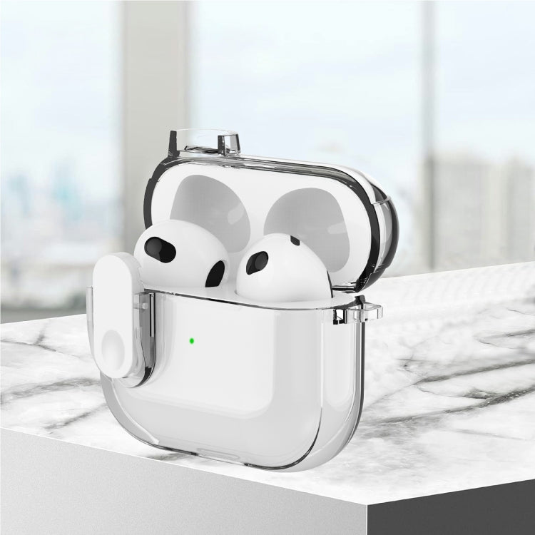 For AirPods Pro Ice Crystals Shockproof Earphone Protective Case(Grey) - For AirPods Pro by PMC Jewellery | Online Shopping South Africa | PMC Jewellery | Buy Now Pay Later Mobicred