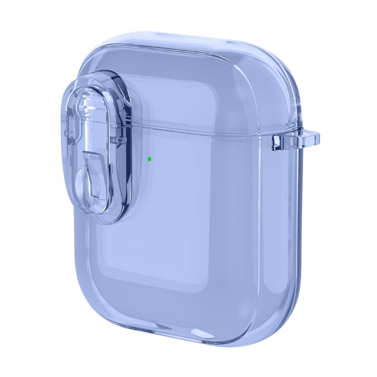 For AirPods 1 / 2 Ice Crystals Shockproof Earphone Protective Case(Blue) - For AirPods 1/2 by PMC Jewellery | Online Shopping South Africa | PMC Jewellery | Buy Now Pay Later Mobicred