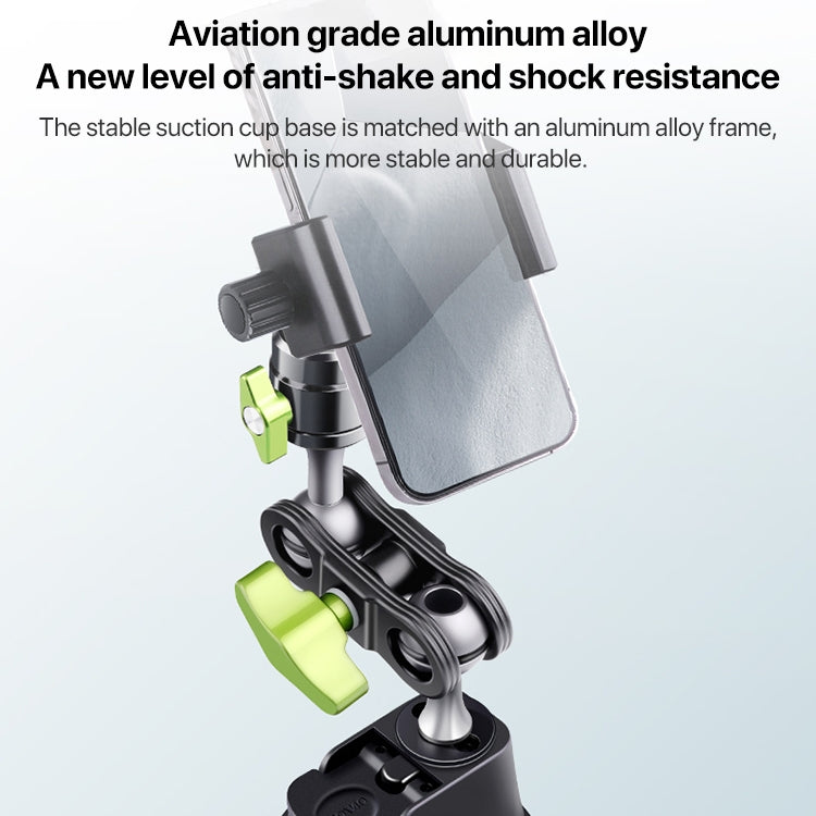 Single Suction Cup Pea Clamp Arm Holder 33cm with Elastic Phone Clamp - Car Holders by PMC TechLife | Online Shopping South Africa | PMC TechLife | Buy Now Pay Later Mobicred