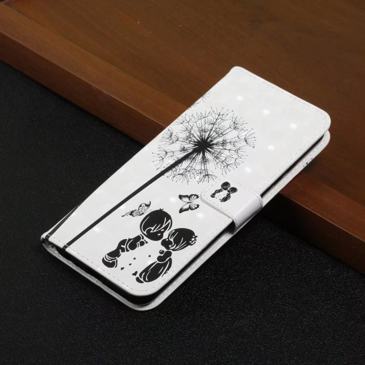 For Honor 90 Lite Oil Embossed 3D Drawing Leather Phone Case(Couple Dandelion) - Honor Cases by PMC TechLife | Online Shopping South Africa | PMC TechLife