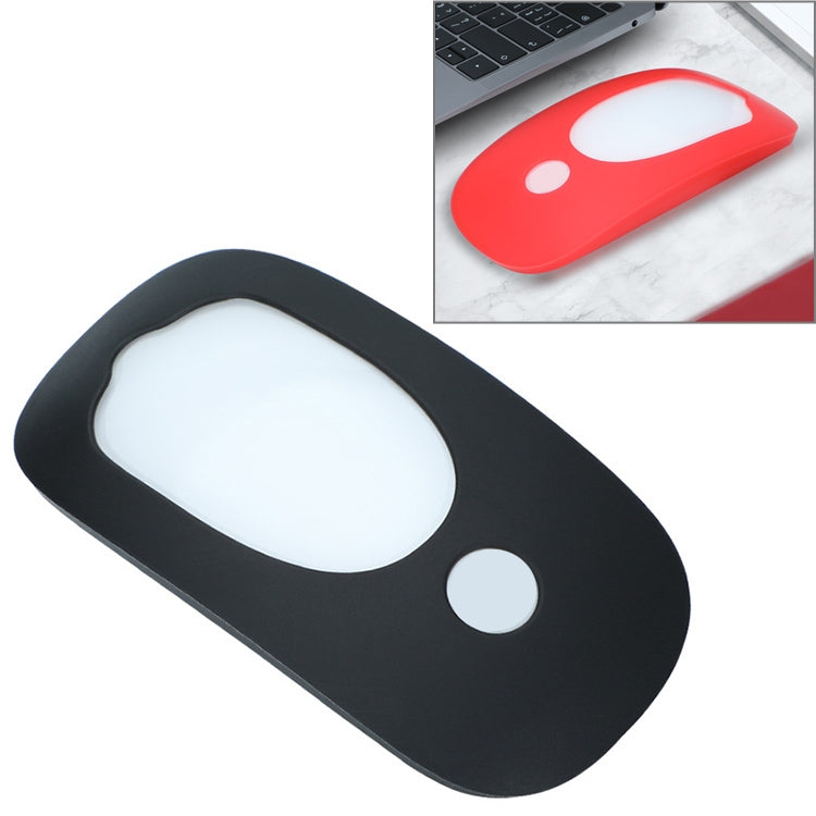 For Apple Magic Mouse 1 / 2 Mouse Silicone Protective Case(Black) - Protective Bags by PMC Jewellery | Online Shopping South Africa | PMC Jewellery | Buy Now Pay Later Mobicred