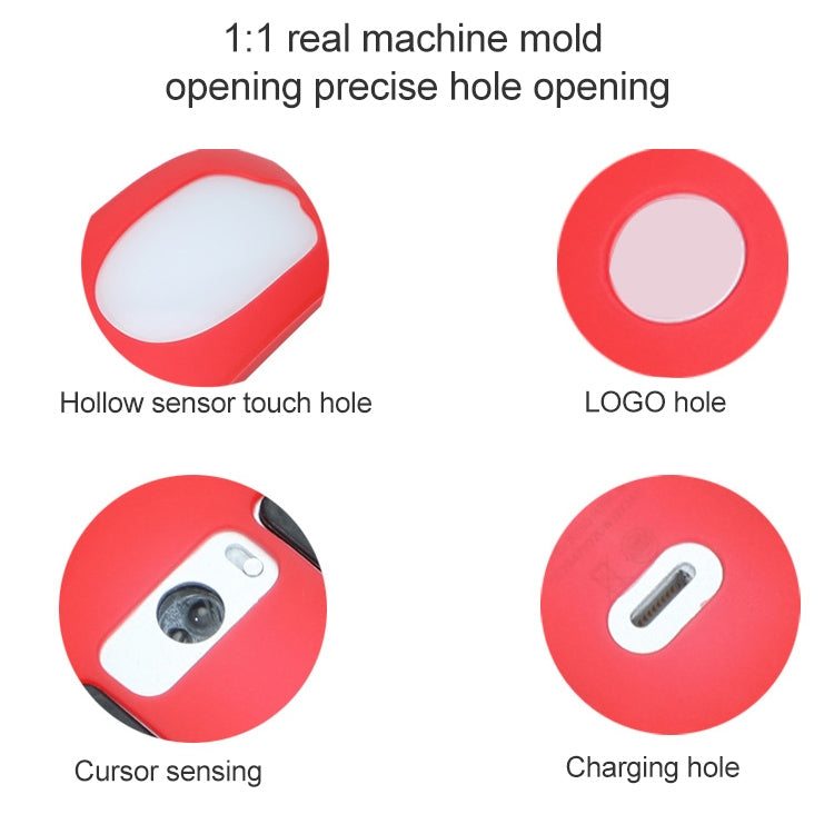 For Apple Magic Mouse 1 / 2 Mouse Silicone Protective Case(Black) - Protective Bags by PMC Jewellery | Online Shopping South Africa | PMC Jewellery | Buy Now Pay Later Mobicred