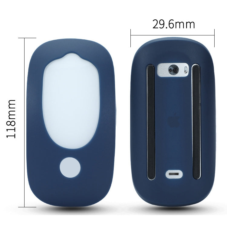 For Apple Magic Mouse 1 / 2 Mouse Silicone Protective Case(Yellow) - Protective Bags by PMC Jewellery | Online Shopping South Africa | PMC Jewellery | Buy Now Pay Later Mobicred