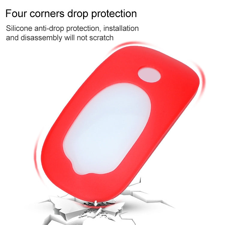 For Apple Magic Mouse 1 / 2 Mouse Silicone Protective Case(Deep Space Gray) - Protective Bags by PMC Jewellery | Online Shopping South Africa | PMC Jewellery | Buy Now Pay Later Mobicred