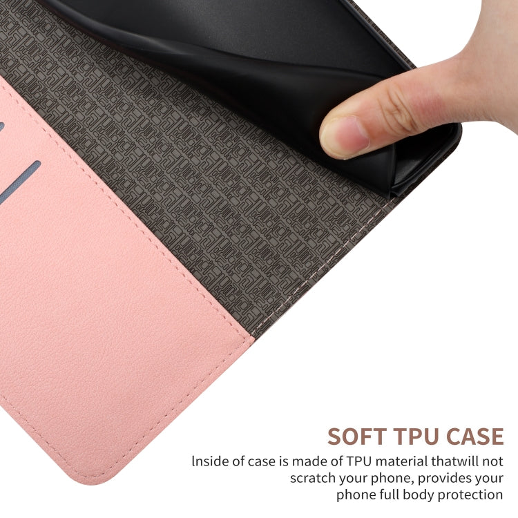 For Google Pixel 9 Pro Rhombic Grid Texture Leather Phone Case(Pink) - Google Cases by PMC TechLife | Online Shopping South Africa | PMC TechLife | Buy Now Pay Later Mobicred
