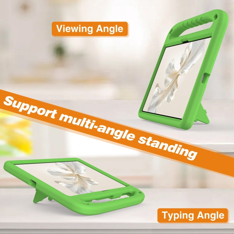 For Honor Pad 9 Handle Portable EVA Shockproof Tablet Case(Green) - Honor by PMC TechLife | Online Shopping South Africa | PMC TechLife | Buy Now Pay Later Mobicred