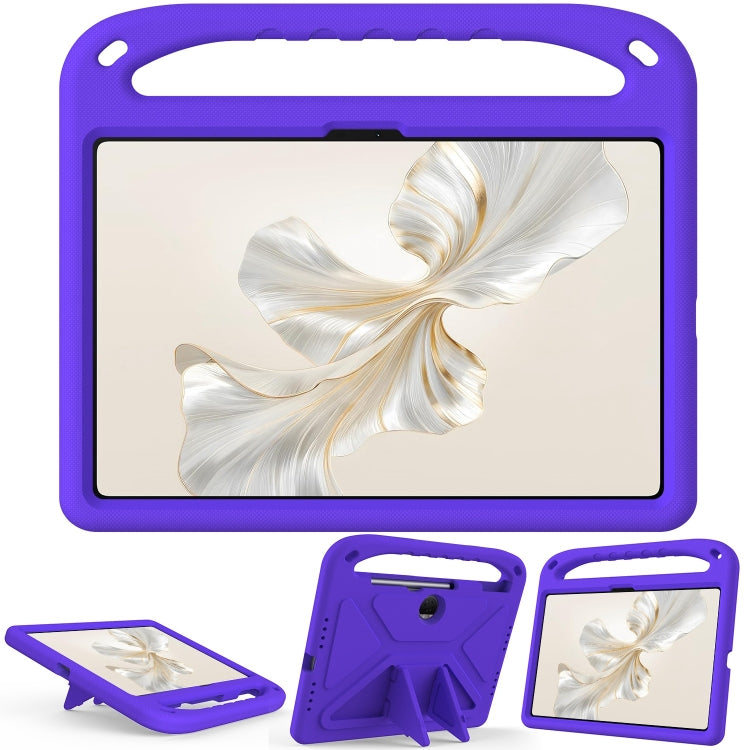 For Honor Pad 9 Handle Portable EVA Shockproof Tablet Case(Purple) - Honor by PMC TechLife | Online Shopping South Africa | PMC TechLife | Buy Now Pay Later Mobicred