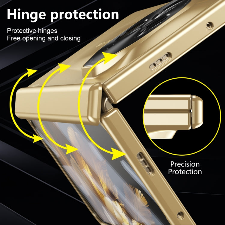 For OPPO Find N3 / OnePlus Open Integrated Frosted Electroplating Full Coverage Phone Case(Gold) - OnePlus Cases by PMC TechLife | Online Shopping South Africa | PMC TechLife | Buy Now Pay Later Mobicred