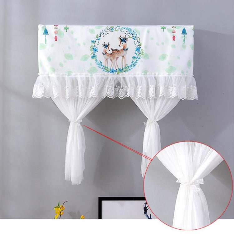 Do Not Take Dust-proof And Anti Direct Blowing Simple Wind Hanging Machine Air Conditioner Moon Cover, Size:Width 98 �� Thickness 20 �� Height 90cm(Round Leaf) - Dust Covers by PMC TechLife | Online Shopping South Africa | PMC TechLife | Buy Now Pay Later Mobicred