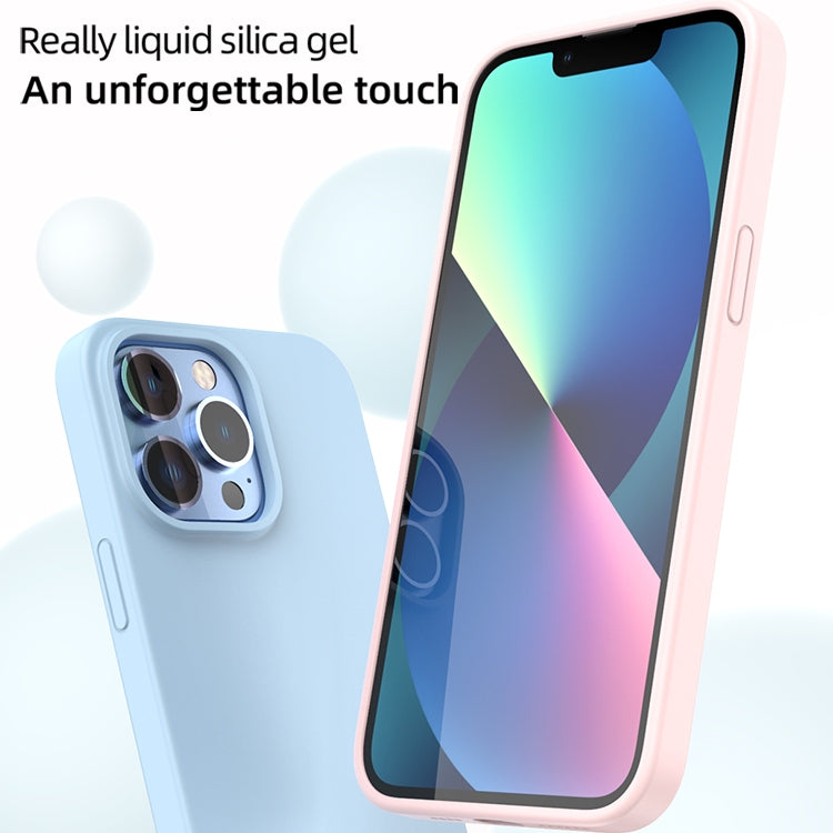 For iPhone 15 Pro Max Mutural Yuemu Series Liquid Silicone Phone Case(Light Blue) - iPhone 15 Pro Max Cases by Mutural | Online Shopping South Africa | PMC Jewellery | Buy Now Pay Later Mobicred