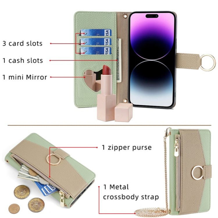 For Tecno Camon 19 Neo Crossbody Litchi Texture Leather Phone Case(Green) - free shipping - PMC TechLife - Order now!