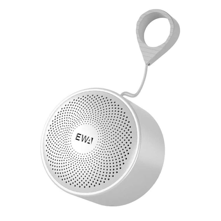 EWA A124 Portable Mini TWS Bluetooth Speaker Outdoor IPX5 Waterproof Subwoofer(Silver) - Waterproof Speaker by EWA | Online Shopping South Africa | PMC Jewellery | Buy Now Pay Later Mobicred