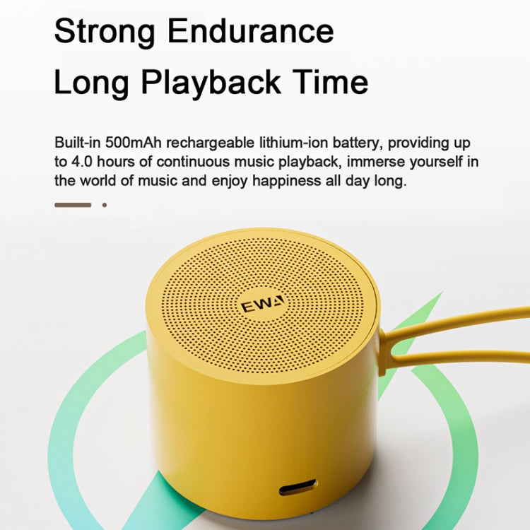 EWA A127 Outdoor IPX5 Waterproof Portable Mini TWS Wireless Bluetooth Speaker(Purple) - free shipping - PMC Jewellery - Order now!