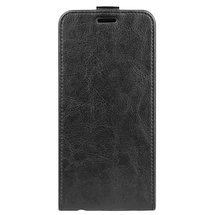 For OPPO A58 4G R64 Texture Single Vertical Flip Leather Phone Case(Black) - OPPO Cases by PMC Jewellery | Online Shopping South Africa | PMC Jewellery | Buy Now Pay Later Mobicred