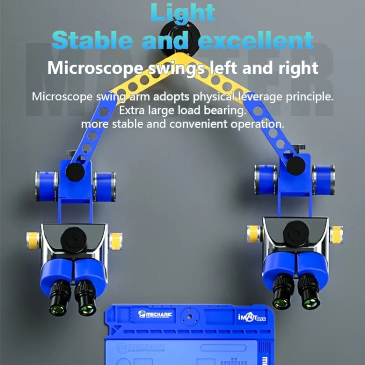 Mechanic 360 Rotation Swing Arm Universal Aluminum Alloy Microscope Bracket, Model:M3 - Microscope Magnifier Series by MECHANIC | Online Shopping South Africa | PMC Jewellery