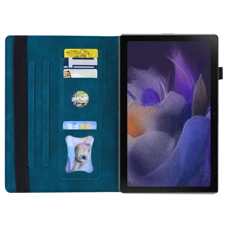 For Lenovo Tab K11 Plus / M11 Plus Business Shockproof Horizontal Flip Leather Tablet Case(Blue) - Lenovo by PMC TechLife | Online Shopping South Africa | PMC TechLife | Buy Now Pay Later Mobicred